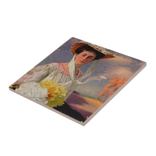 Grand Dame Ceramic Tile (Side)