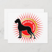 Grand danois (Front/Back)