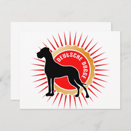 Grand danois (Front/Back)