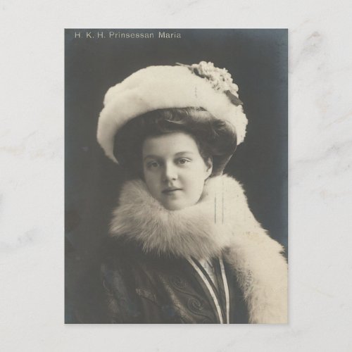 Grand Duchess Marie Pavlovna of Russia 044 Postcard