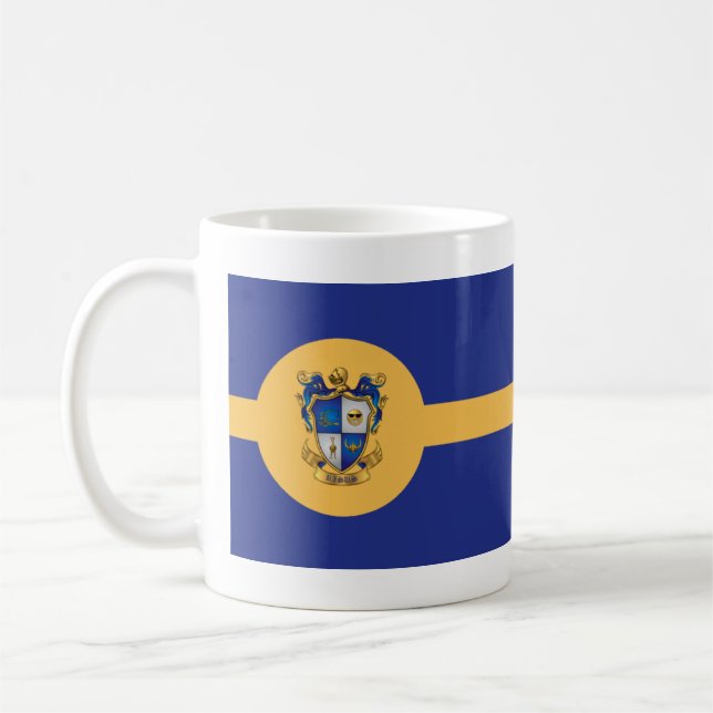 Grand Duchy Flag  Coffee Mug (Left)