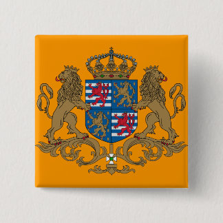 Grand Duke Of Luxembourg, Luxembourg flag Pinback Button