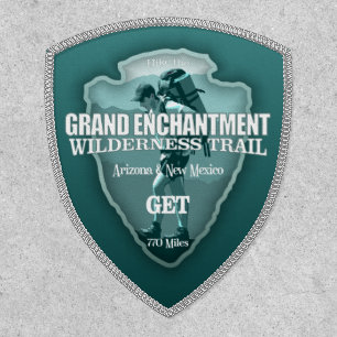 Grand Enchantment Trail (arrowhead T) Patch