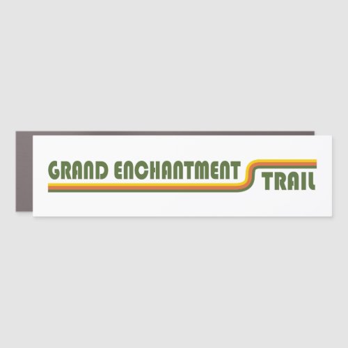 Grand Enchantment Trail Car Magnet