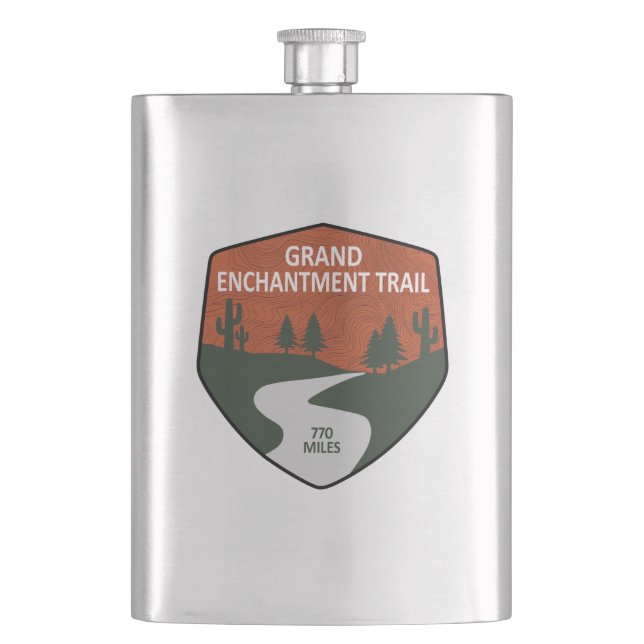 Grand Enchantment Trail Flask (Front)