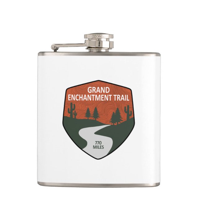 Grand Enchantment Trail Flask (Front)