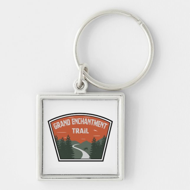 Grand Enchantment Trail Keychain (Front)