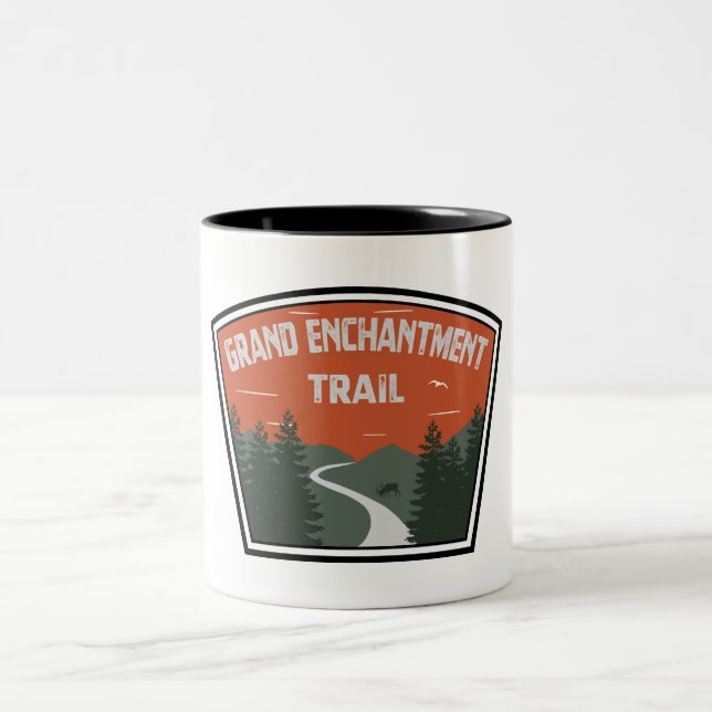 Grand Enchantment Trail Two-Tone Coffee Mug (Center)