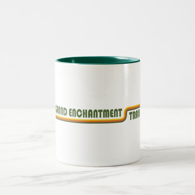 Grand Enchantment Trail Two-Tone Coffee Mug (Center)