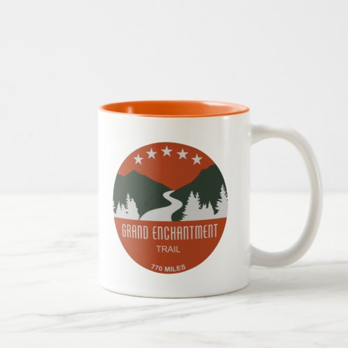 Grand Enchantment Trail Two_Tone Coffee Mug