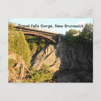 Grand Falls Gorge Postcard