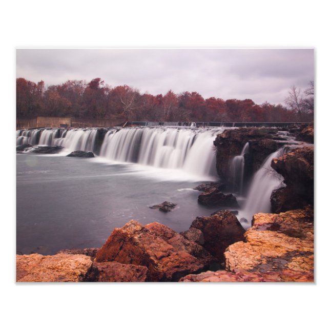 Grand Falls, Joplin, Missouri Photo Print (Front)