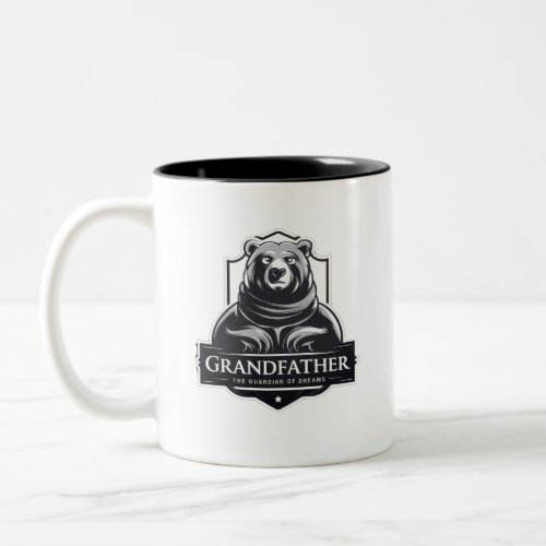 grand father bear 4 Two_Tone coffee mug