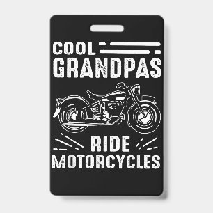 Grand Father BikerGrand Father Biker Badge