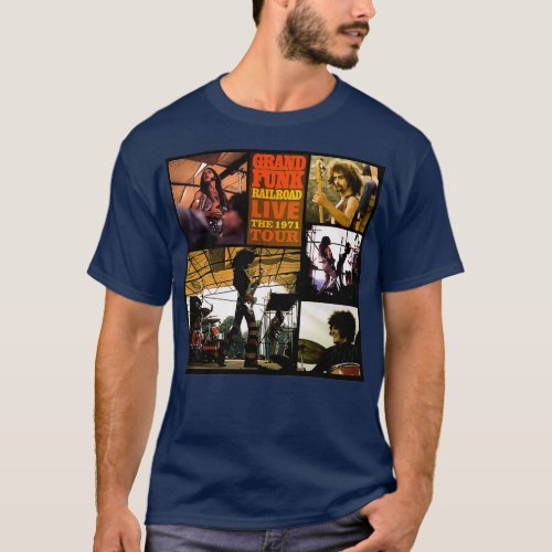 Grand Funk Live 1971 T_Shirt