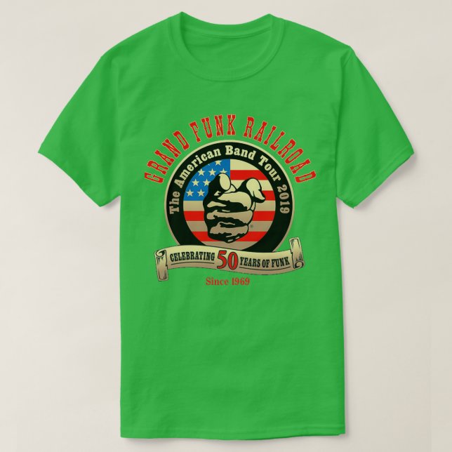 GRAND FUNK RAILROAD 25 T-Shirt (Design Front)