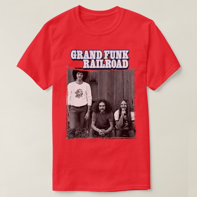 Grand Funk Railroad 26 T-Shirt (Design Front)