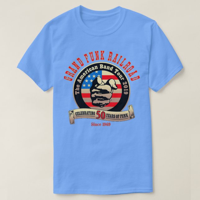 Grand Funk Railroad 65 T-Shirt (Design Front)