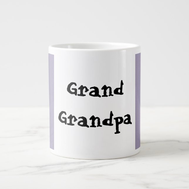 Grand Grandpa Giant Coffee Mug (Front)