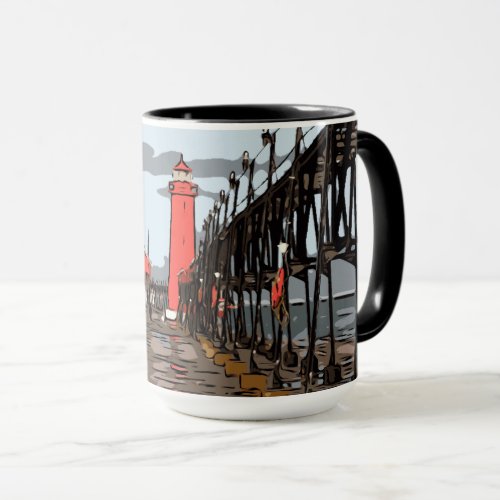 GRAND HAVEN LIGHT MUG