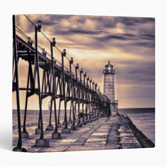 Grand Haven lighthouse and pier, Grand Haven Binder (Front/Spine)