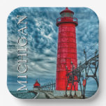 Grand Haven Lighthouse | Michigan Paper Plates