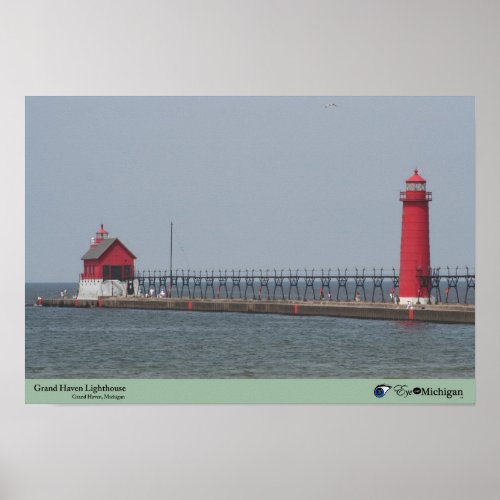 Grand Haven Lighthouse _ Michigan Poster