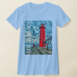 Grand Haven Lighthouse | Michigan T-Shirt