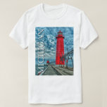 Grand Haven Lighthouse | Michigan T-Shirt