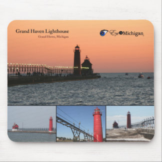 Grand Haven Lighthouse Mouse Pad