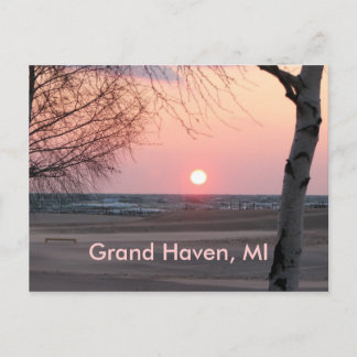 Grand Haven, MI Postcard