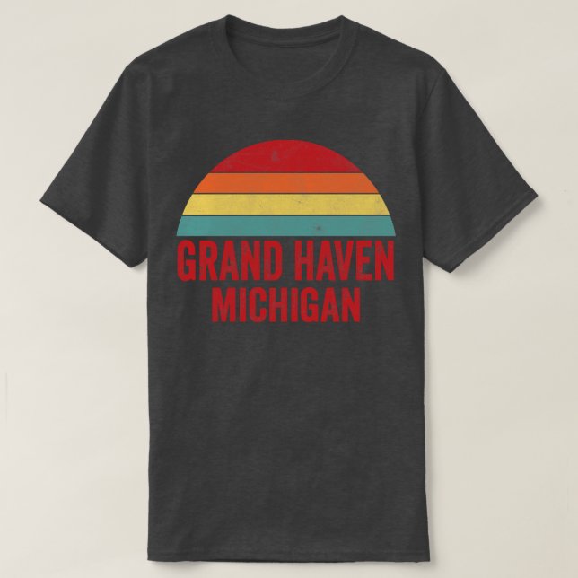 Grand Haven Michigan T-Shirt (Design Front)