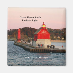 Grand Haven South Pierhead Lights magnet