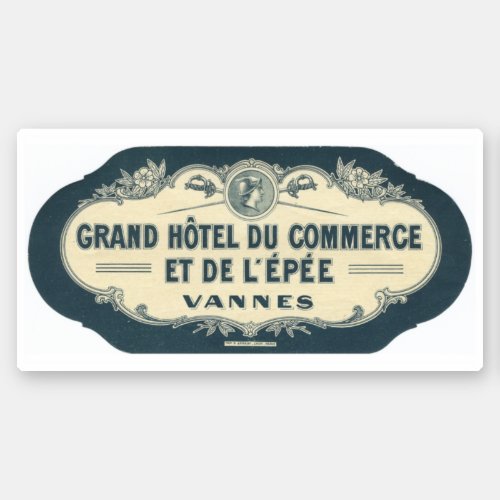 Grand Hotel Du Commerce et de Lepee Sticker