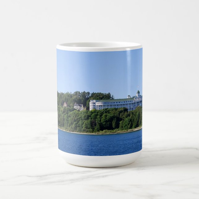 Grand Hotel, Mackinac Island, Michigan, Panorama Coffee Mug (Center)