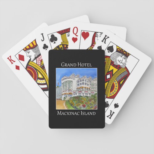 Grand Hotel Mackinac Island Playing Cards