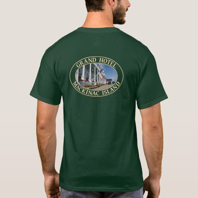 Grand Hotel on Mackinac Island, Michigan T-Shirt (Back)