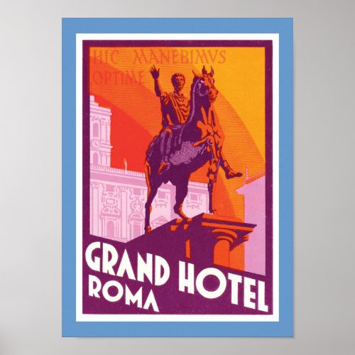 Grand Hotel Roma Poster