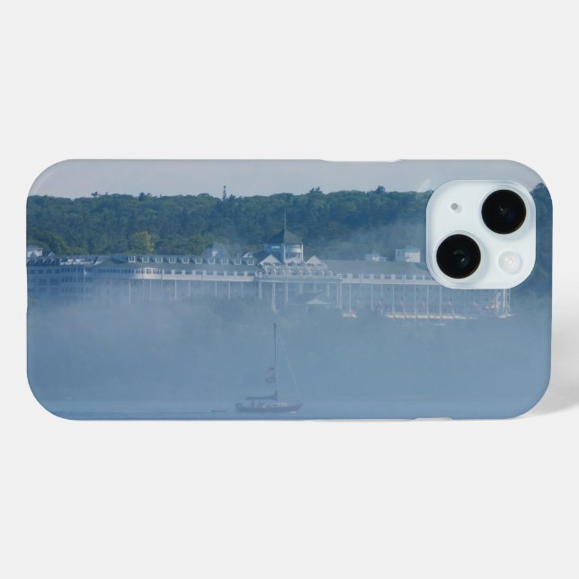 Grand Hotel Through The Fog Case-Mate iPhone Case (Back (Horizontal))