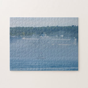 Grand Hotel Through The Fog Jigsaw Puzzle