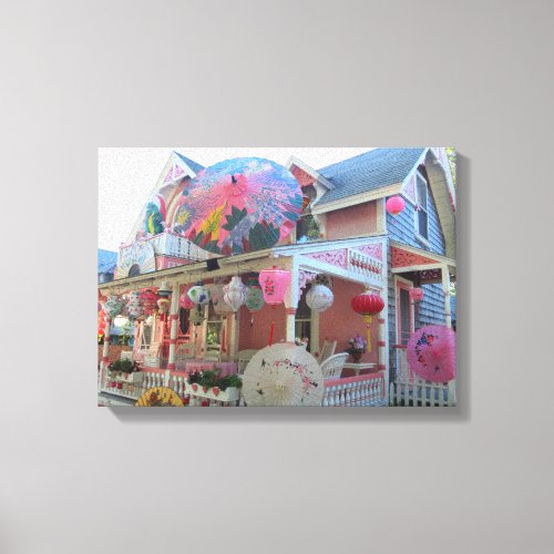 Grand Illumination in Pink _ Marthas Vineyard Canvas Print