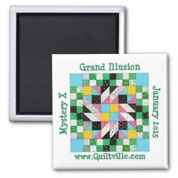 Grand Illusion Magnet by ForestJane at Zazzle