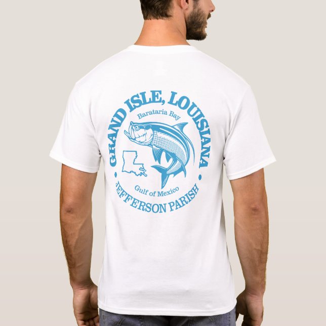 Grand Isle (tarpon) T-Shirt (Back)