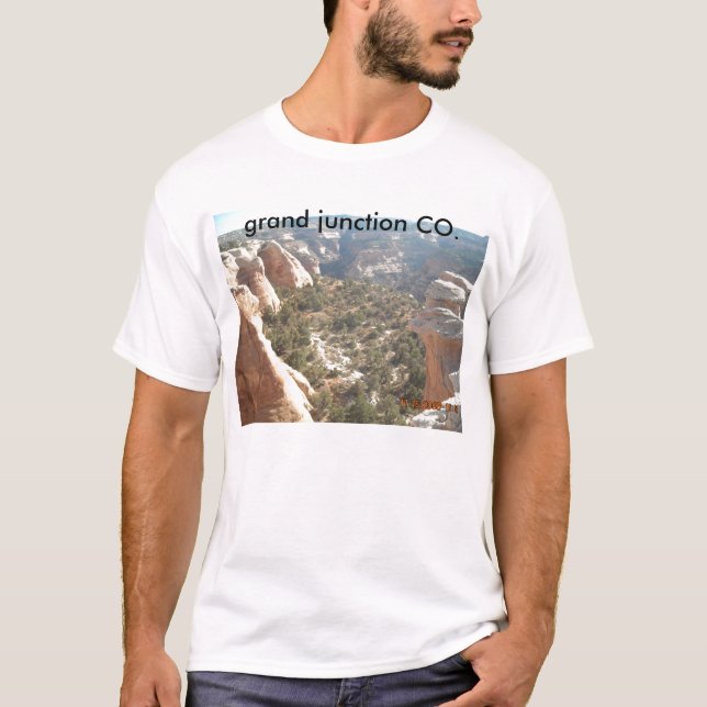 grand junction CO. T-Shirt (Front)