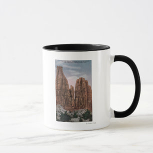 Grand Junction, CO - View of CO National Monumen Mug
