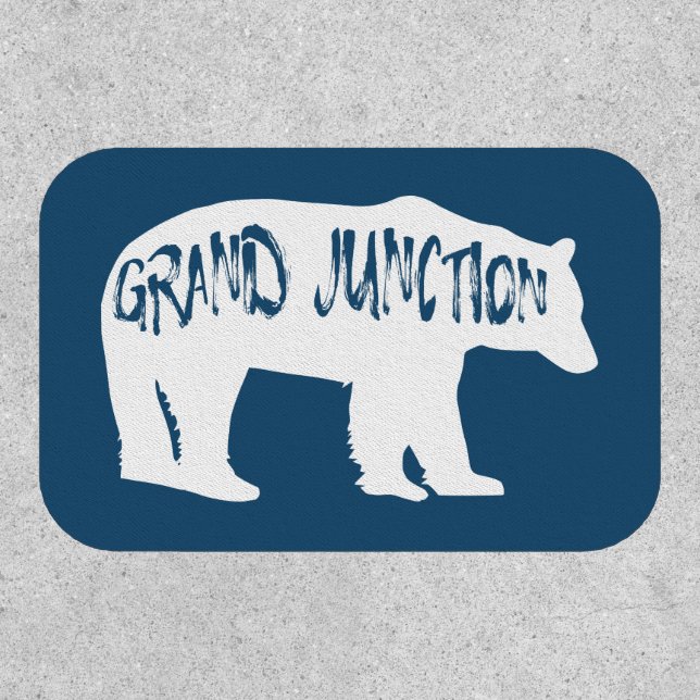 Grand Junction Colorado Bear Patch (Front)