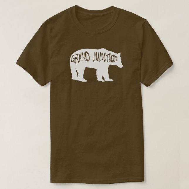Grand Junction Colorado Bear T-Shirt (Design Front)