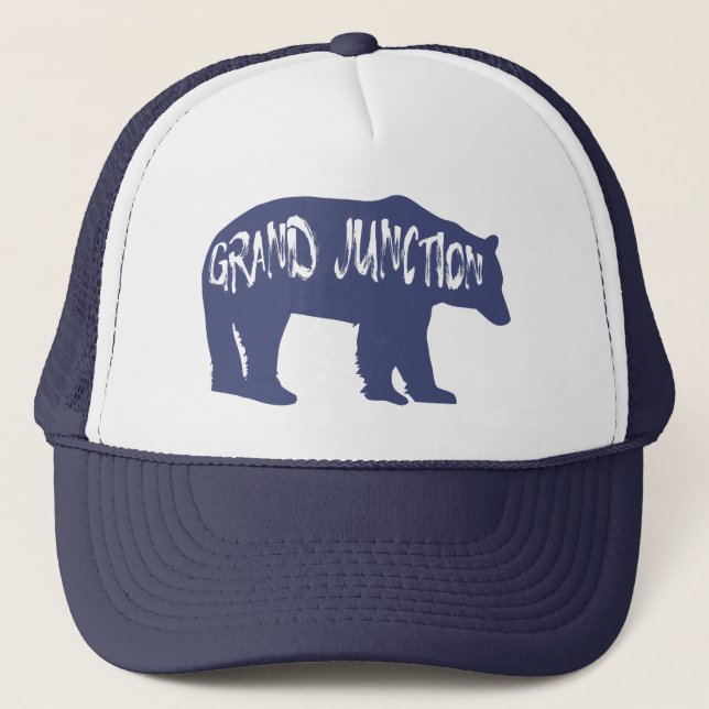 Grand Junction Colorado Bear Trucker Hat (Front)