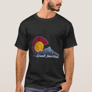 Grand Junction Colorado Flag Inspired T-Shirt