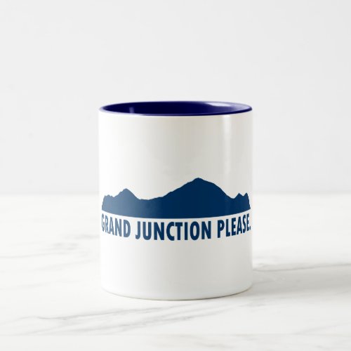 Grand Junction Colorado Please Two_Tone Coffee Mug